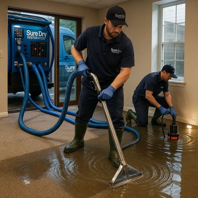Water Extraction and Removal process in Albert Lea, MN